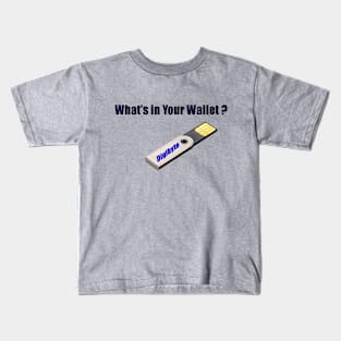 What's In Your Wallet - Digibyte Kids T-Shirt